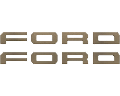 Running Board Letters Fits 2023-2026 Ford Super Duty & F-150 Crew Cab by Tufskinz.com