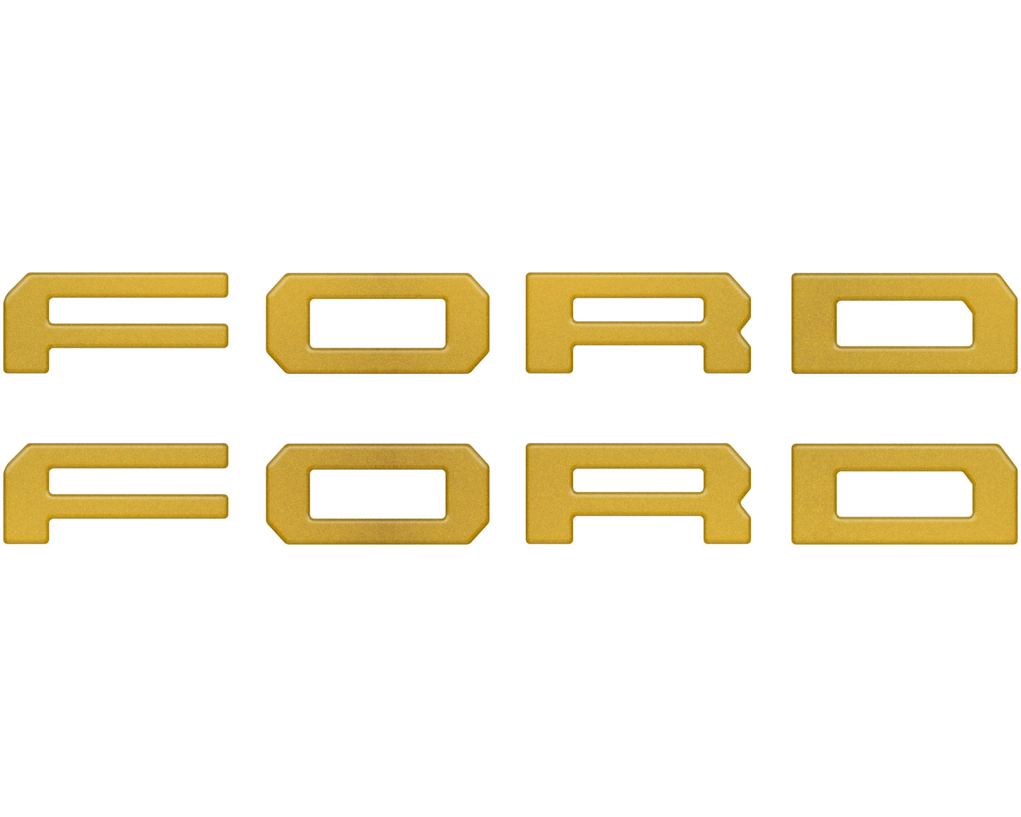 Running Board Letters Fits 2023-2026 Ford Super Duty & F-150 Crew Cab by Tufskinz.com