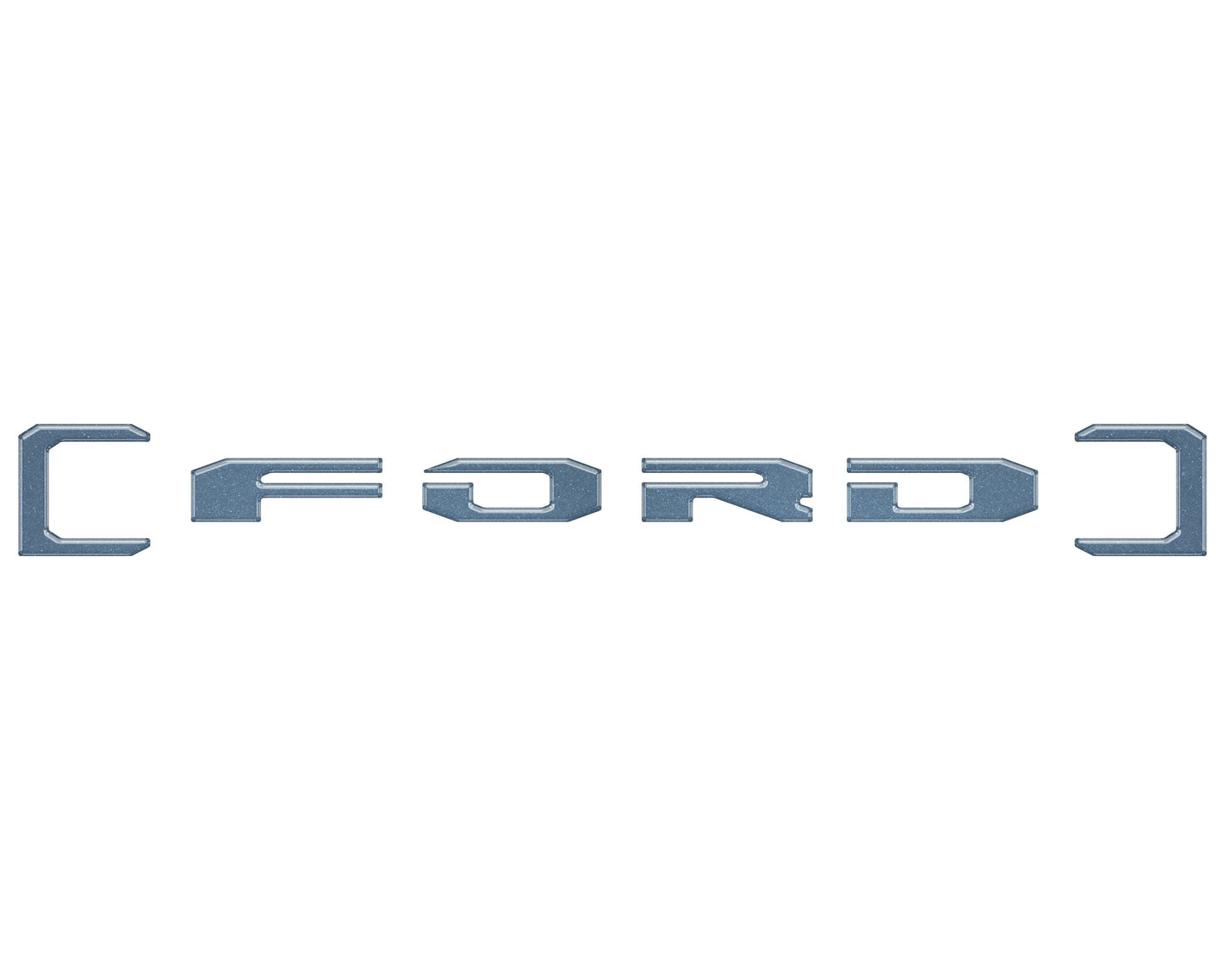 Upper Glove Box Letter Overlays Fits 2023-2026 Ford Super Duty by Tufskinz.com