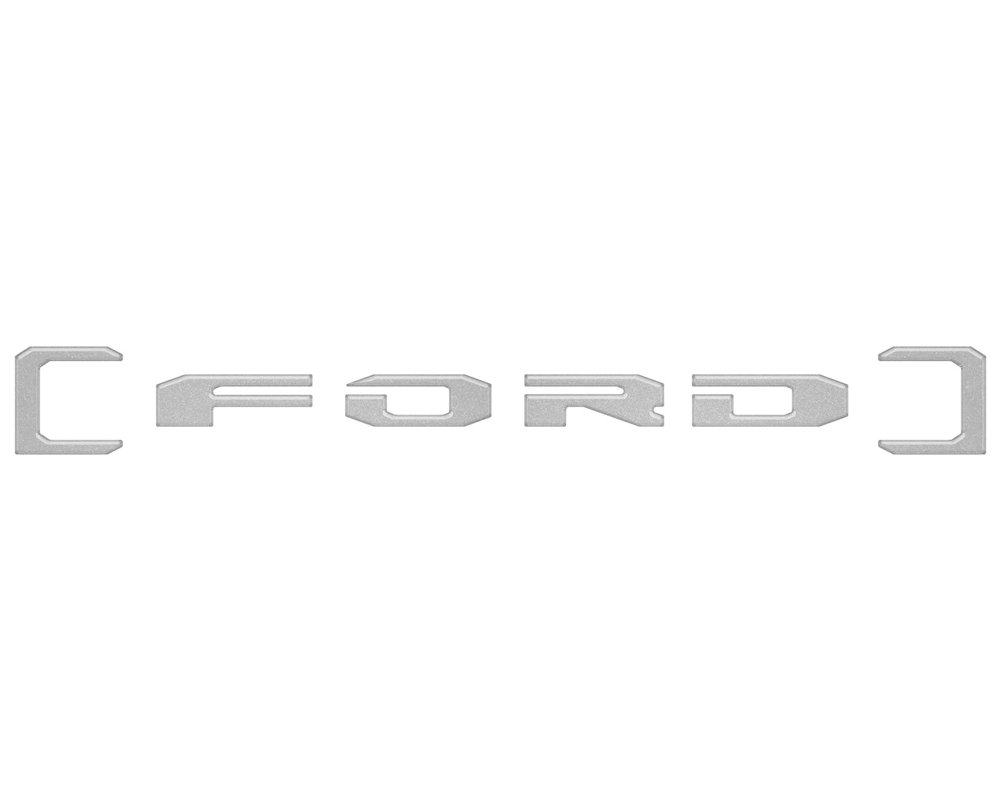 Upper Glove Box Letter Overlays Fits 2023-2026 Ford Super Duty by Tufskinz.com
