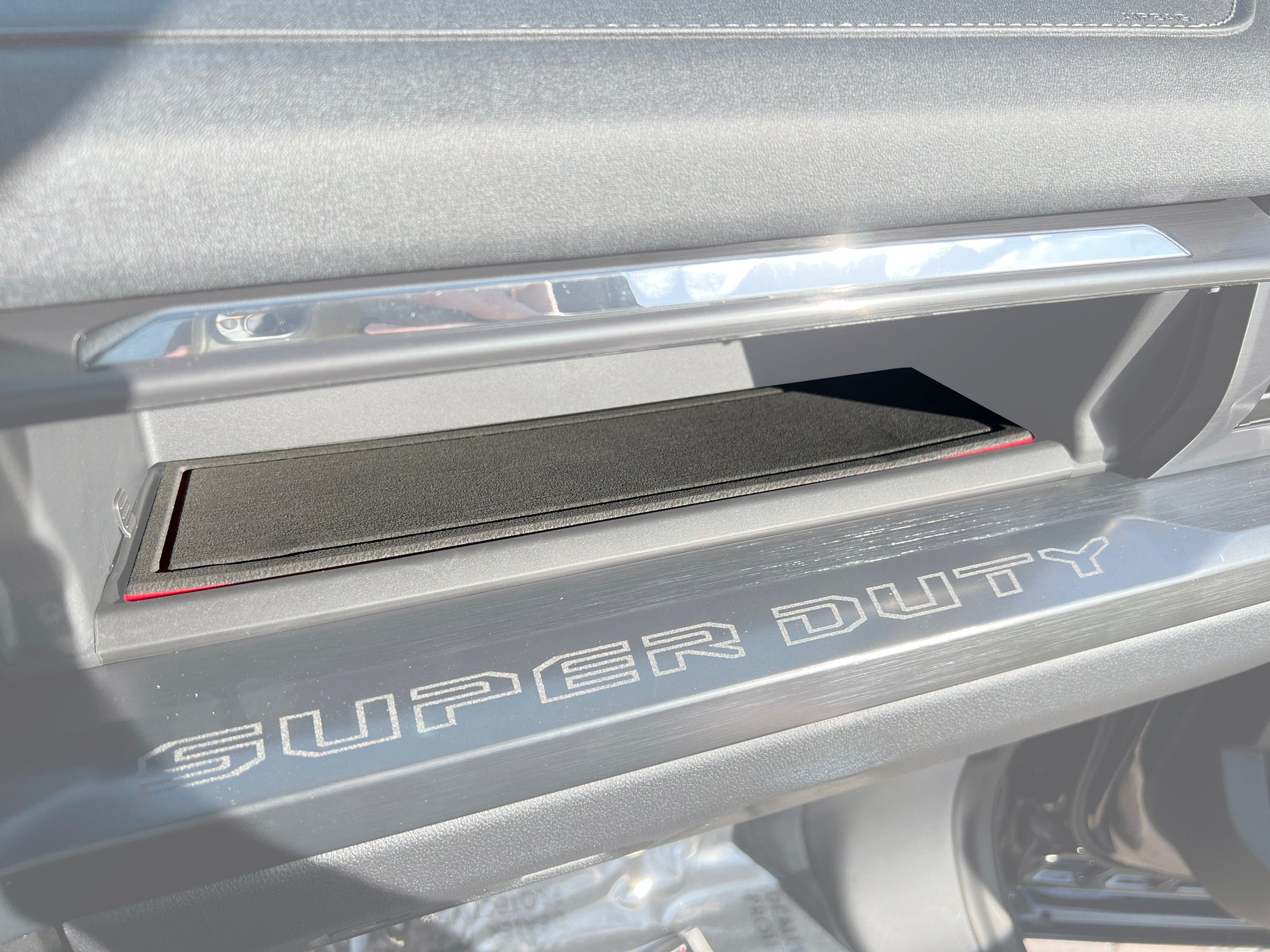 Glovebox Cubby Foam Inserts Fits 2023-2026 Ford Super Duty by Tufskinz.com