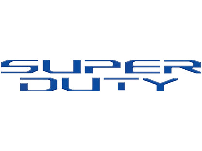 Tailgate Letter Inserts Fits 2025-2026 Ford Super Duty Platinum by Tufskinz.com