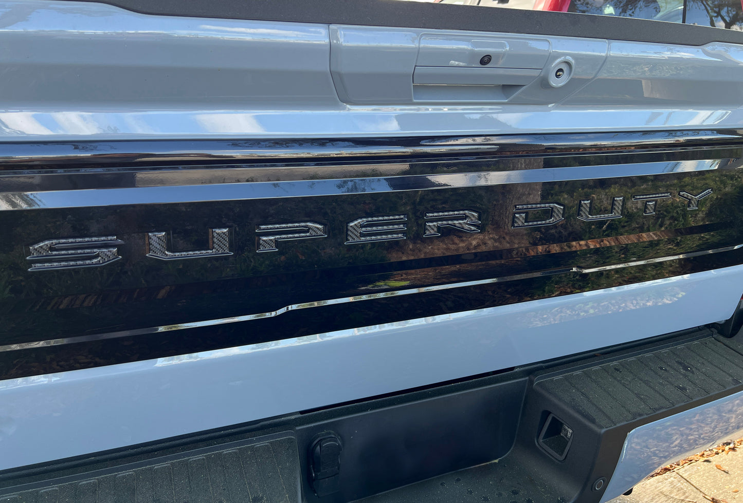 Tailgate Letter Inserts Fits 2025-2026 Ford Super Duty Platinum by Tufskinz.com