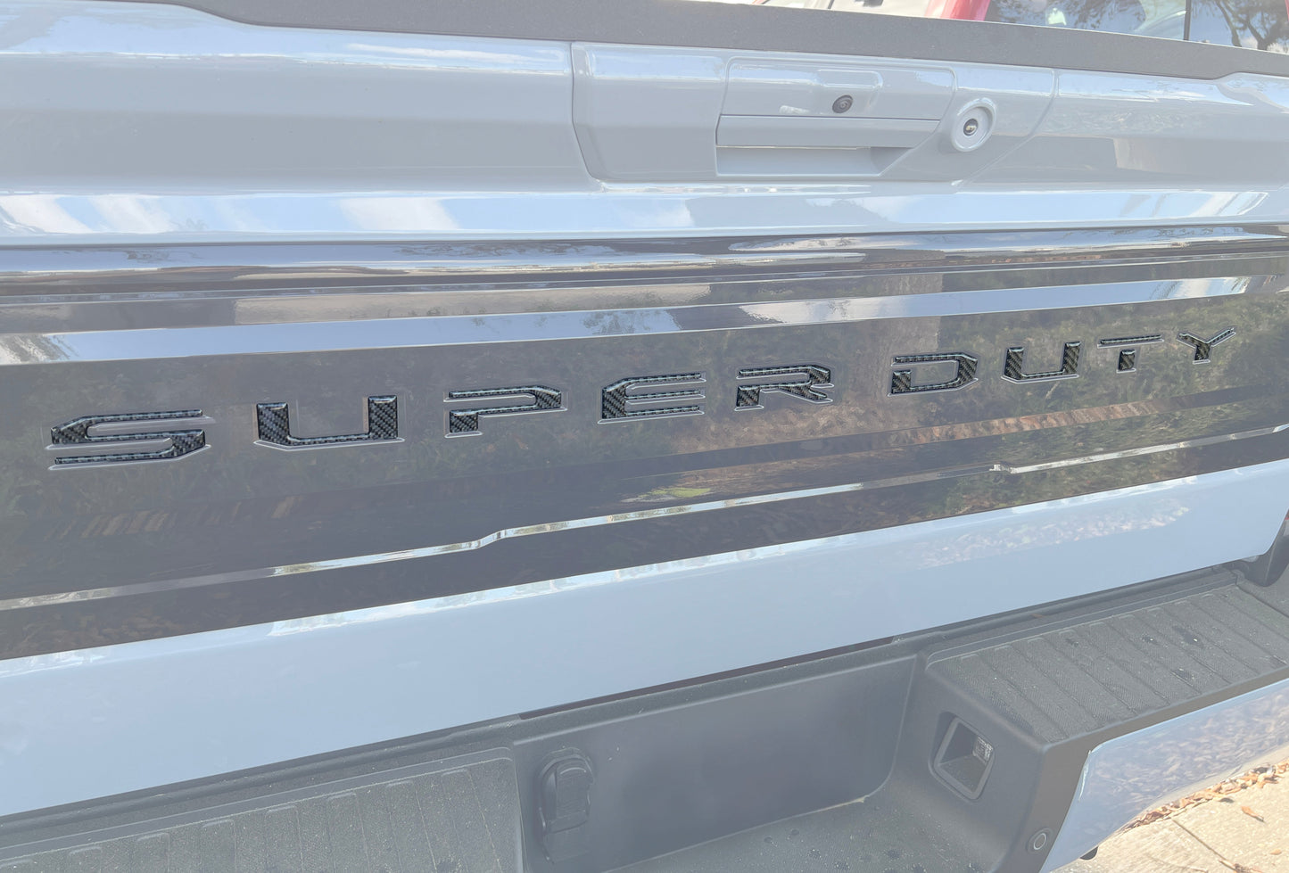 Tailgate Letter Inserts Fits 2025-2026 Ford Super Duty Platinum by Tufskinz.com