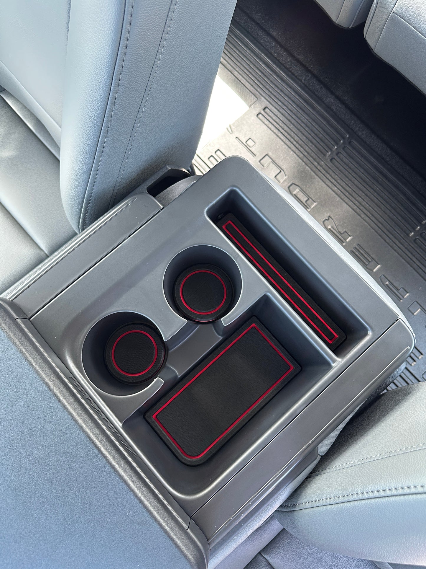 Center Console Foam Inserts Fits 2023-2026 Ford Super Duty by Tufskinz.com