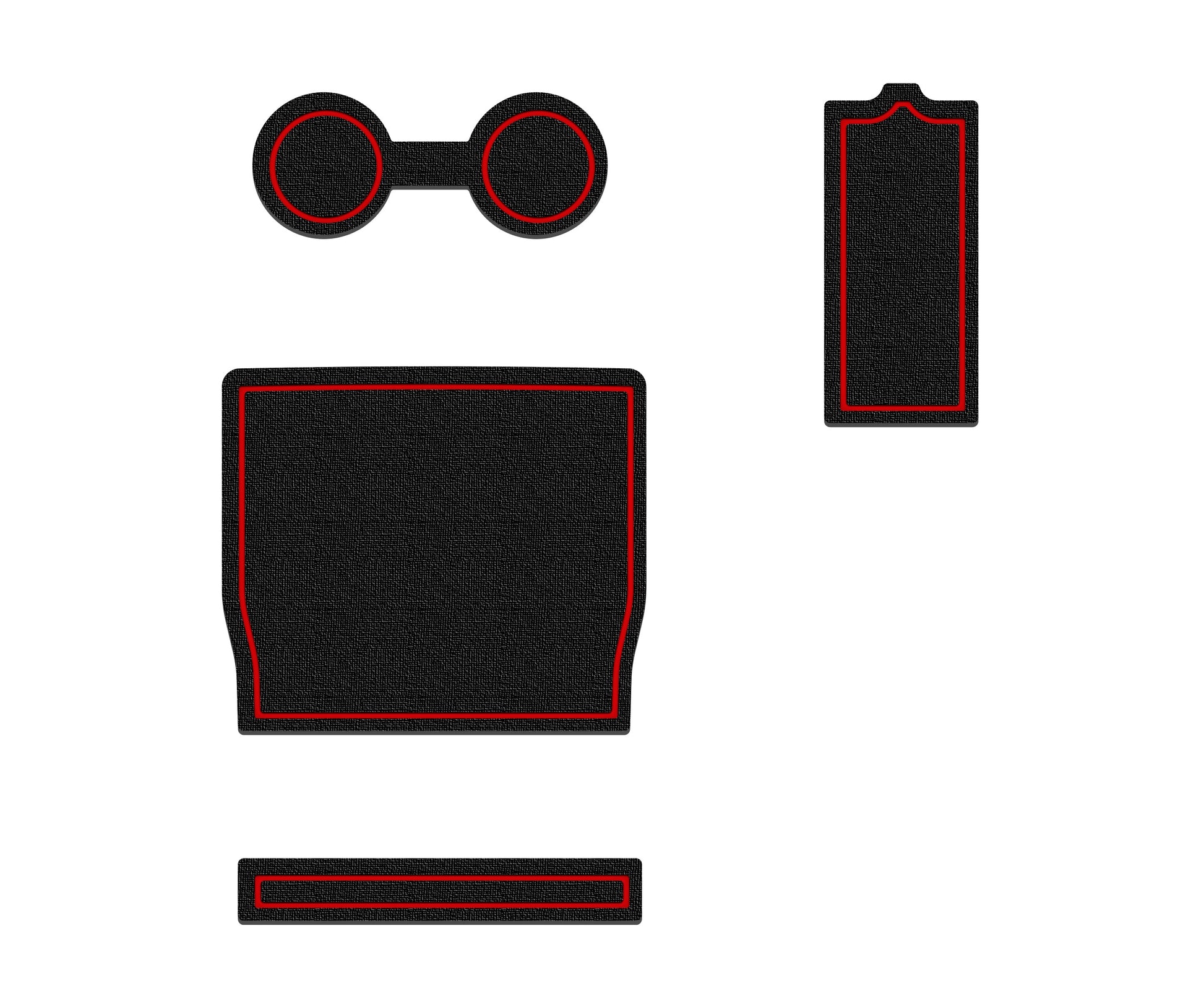 Center Console Foam Inserts Fits 2023-2026 Ford Super Duty by Tufskinz.com