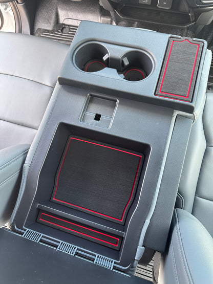 Center Console Foam Inserts Fits 2023-2026 Ford Super Duty by Tufskinz.com
