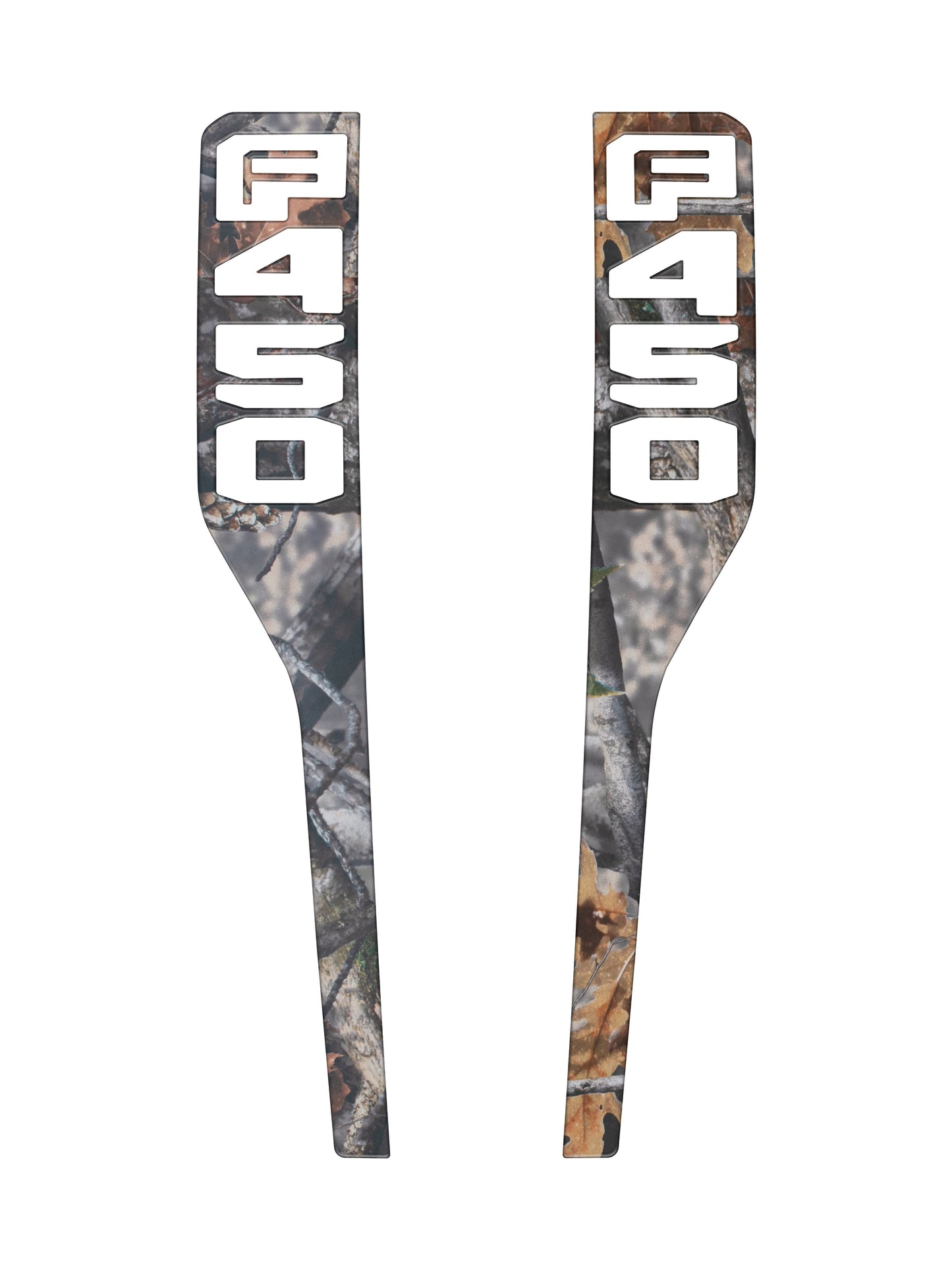 Front Fender Emblem Overlays Fits 2023-2026 Ford Super Duty by Tufskinz.com
