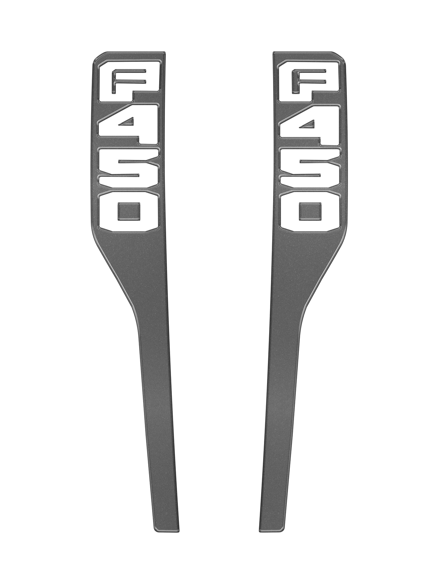 Front Fender Emblem Overlays Fits 2023-2026 Ford Super Duty by Tufskinz.com