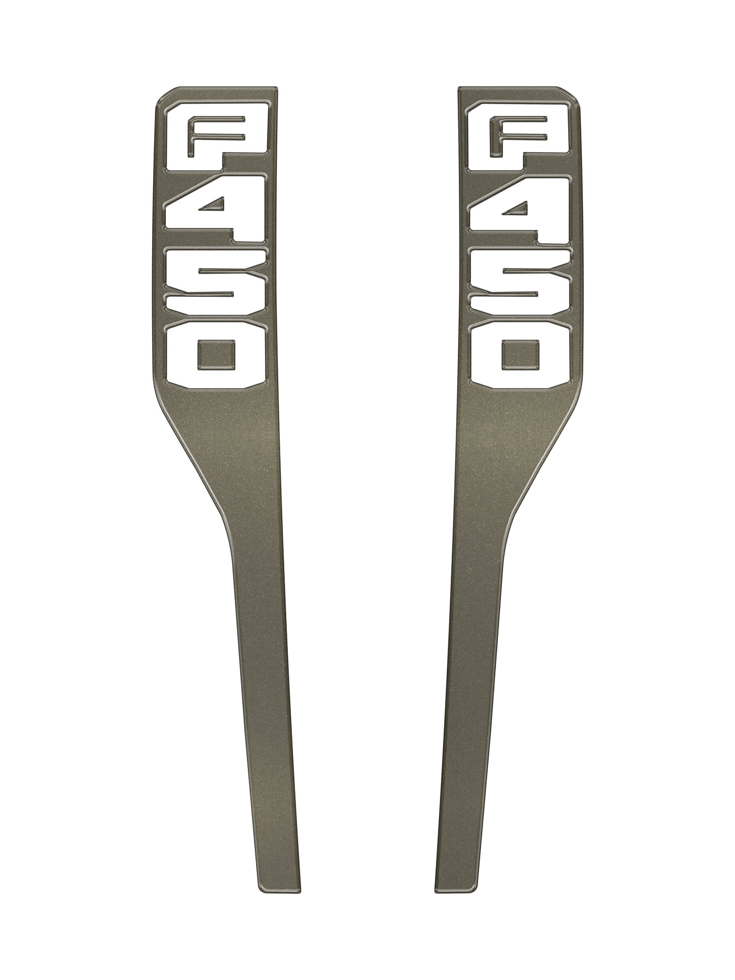 Front Fender Emblem Overlays Fits 2023-2026 Ford Super Duty by Tufskinz.com