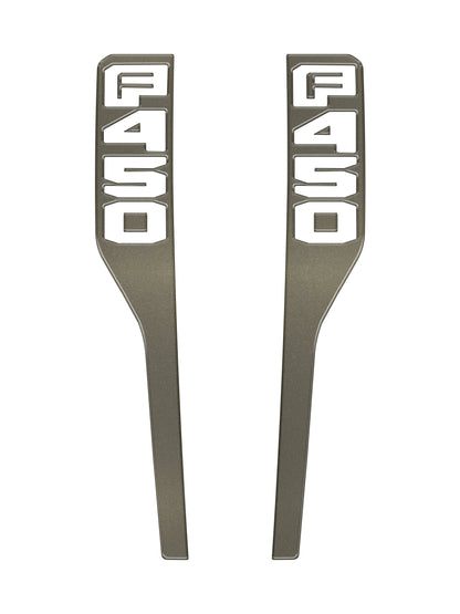 Front Fender Emblem Overlays Fits 2023-2026 Ford Super Duty by Tufskinz.com
