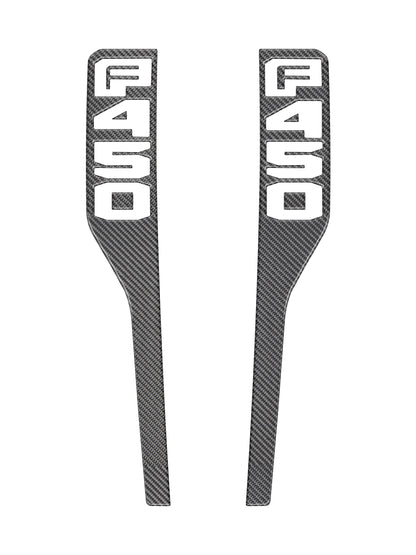 Front Fender Emblem Overlays Fits 2023-2026 Ford Super Duty by Tufskinz.com