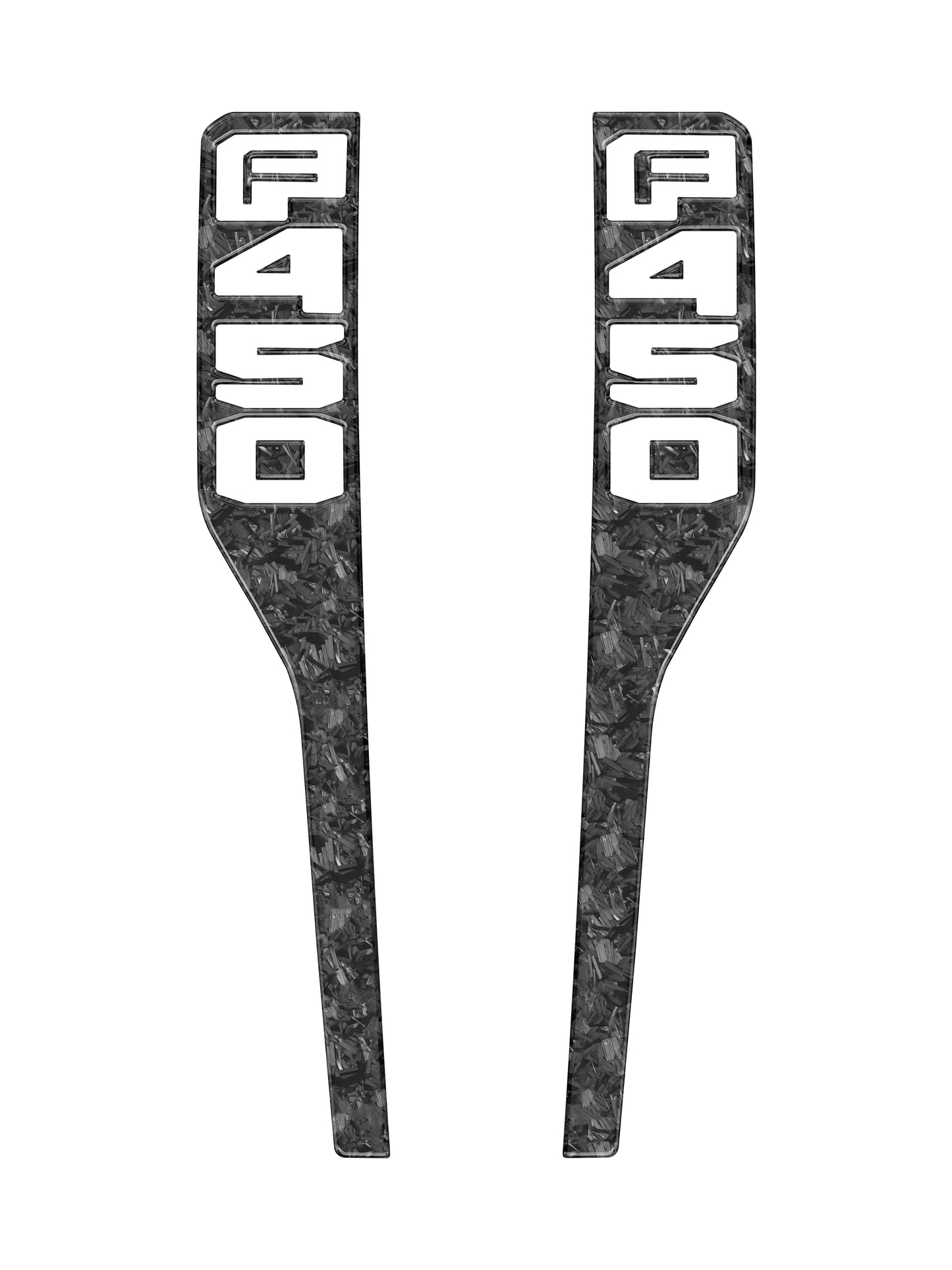 Front Fender Emblem Overlays Fits 2023-2026 Ford Super Duty by Tufskinz.com