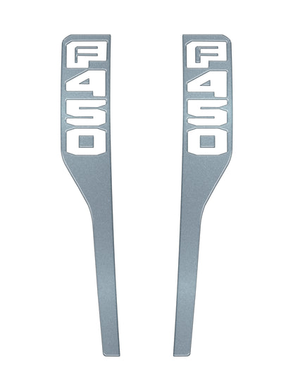 Front Fender Emblem Overlays Fits 2023-2026 Ford Super Duty by Tufskinz.com