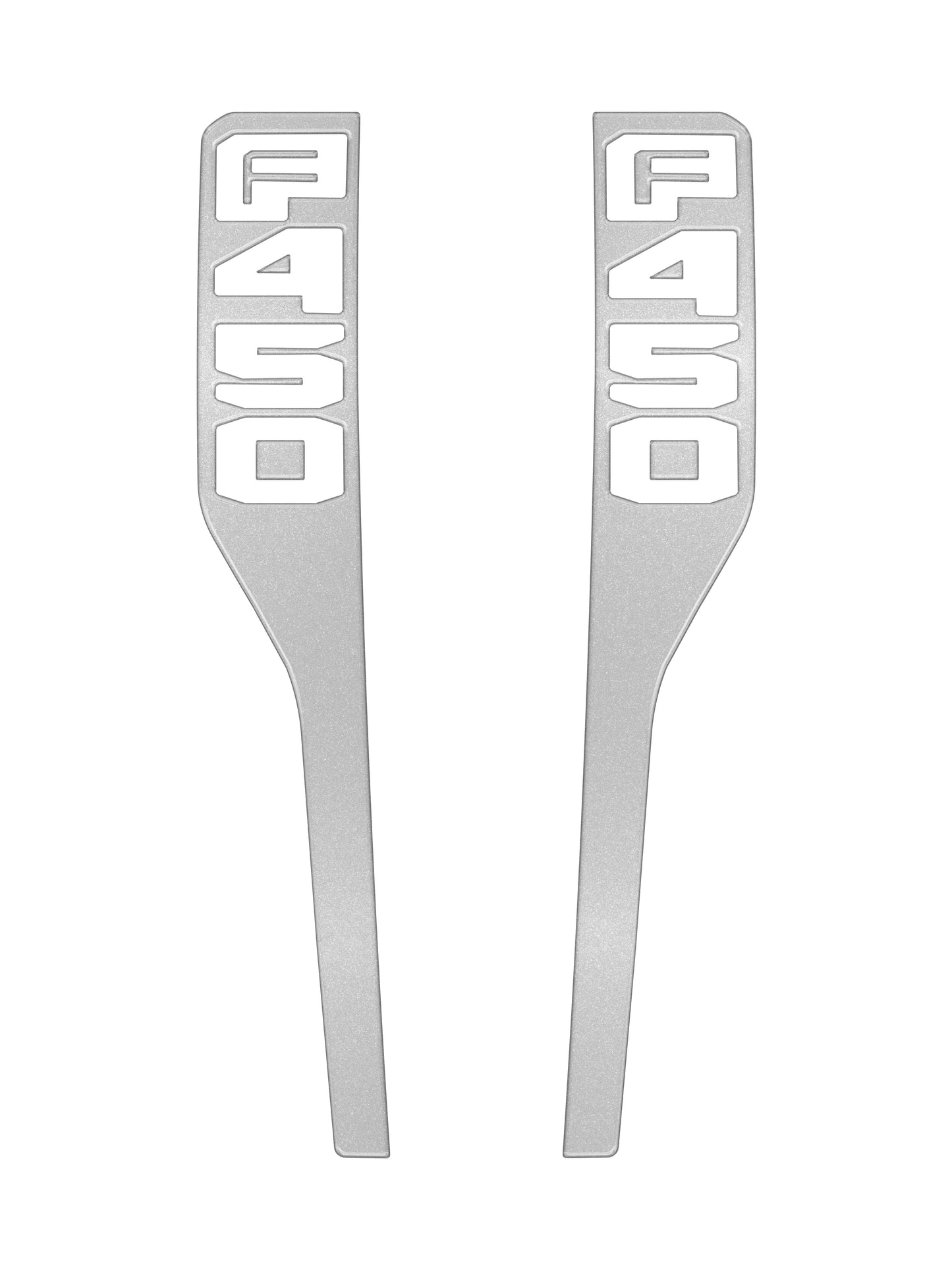 Front Fender Emblem Overlays Fits 2023-2026 Ford Super Duty by Tufskinz.com