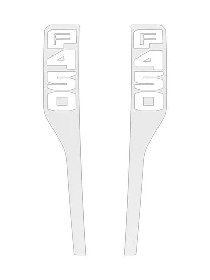 Front Fender Emblem Overlays Fits 2023-2026 Ford Super Duty by Tufskinz.com