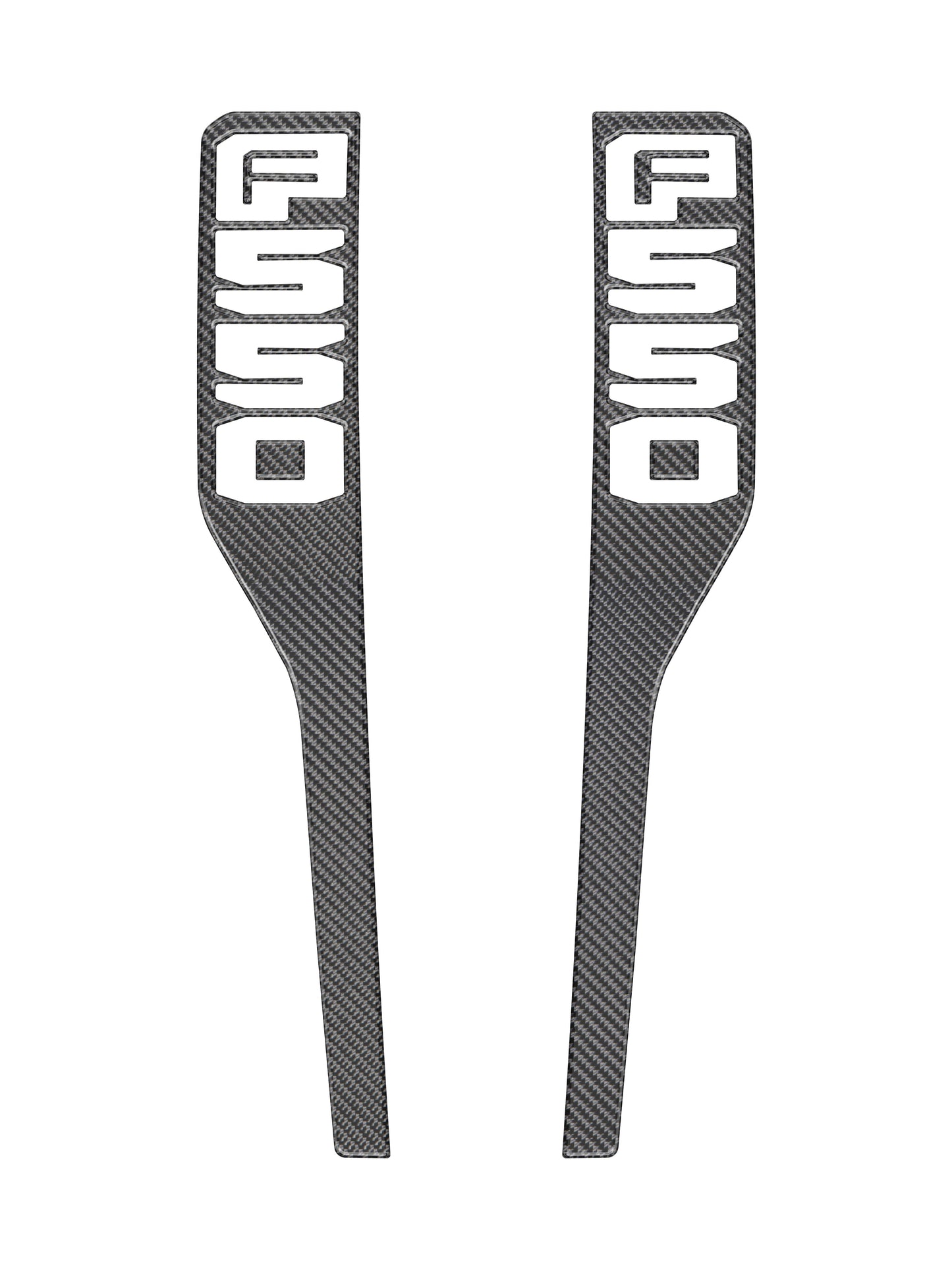 Front Fender Emblem Overlays Fits 2023-2026 Ford Super Duty by Tufskinz.com