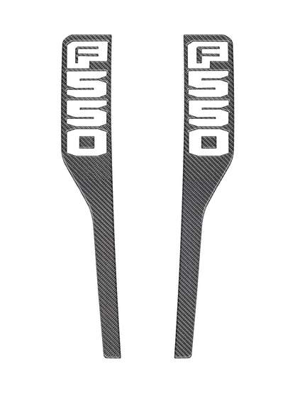 Front Fender Emblem Overlays Fits 2023-2026 Ford Super Duty by Tufskinz.com