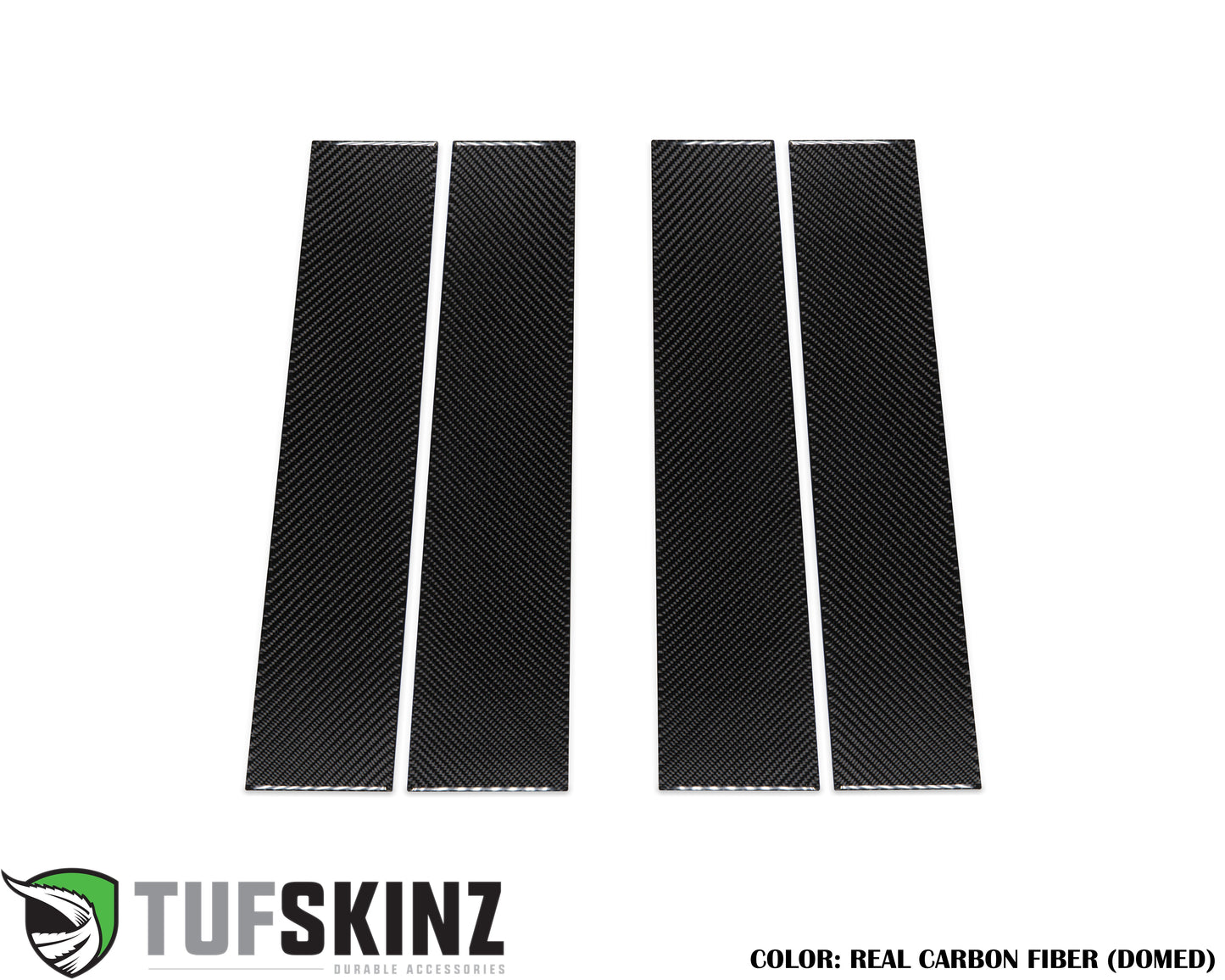 B-Pillar Accent Overlays Fits 2019-2024 Chevrolet Silverado by Tufskinz.com