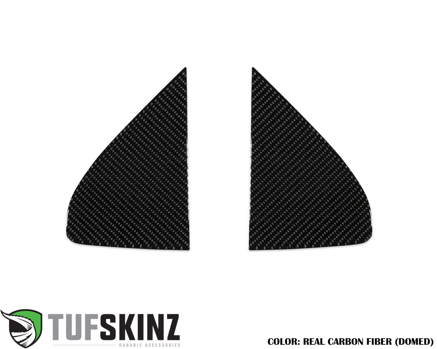 A Pillar Accent Overlays Fits 2019-2024 Chevrolet Silverado by Tufskinz.com
