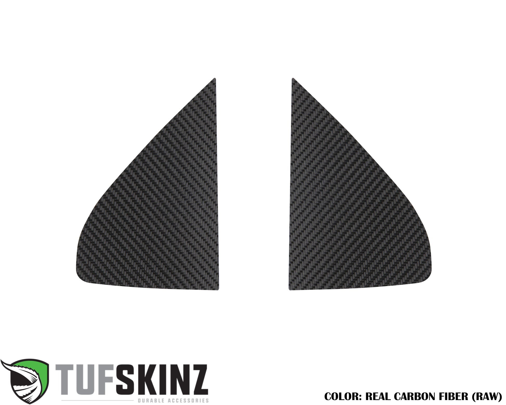 A Pillar Accent Overlays Fits 2019-2024 Chevrolet Silverado by Tufskinz.com