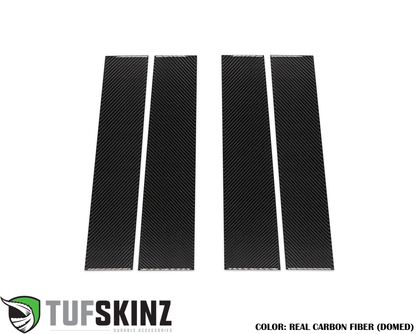 B-Pillar Accent Overlays Fits 2019-2024 Chevrolet Silverado by Tufskinz.com