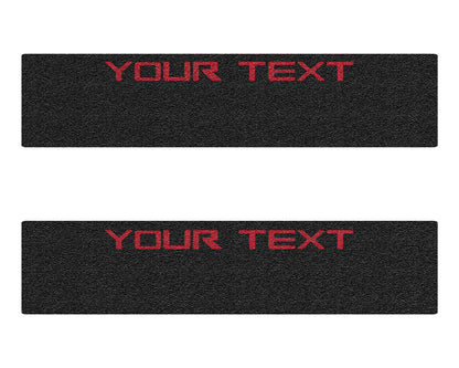 Door Sill Protection Overlays Fits 2014-2026 Chevrolet Silverado + Silverado HD by Tufskinz.com