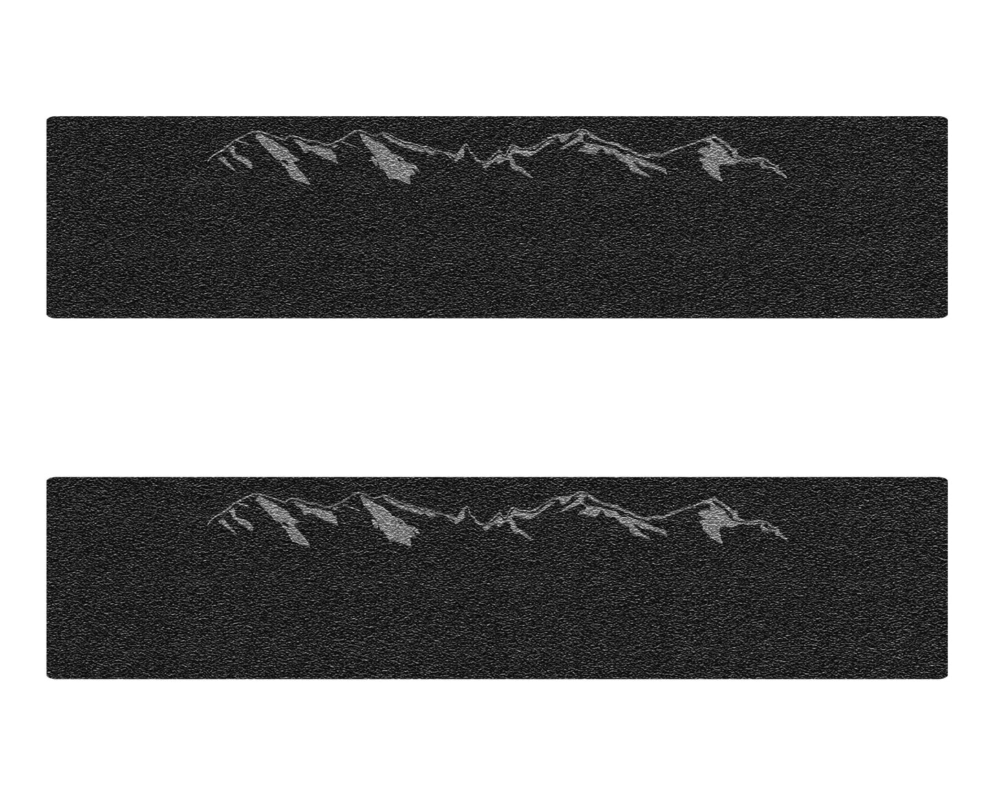 Door Sill Protection Overlays Fits 2014-2026 Chevrolet Silverado + Silverado HD by Tufskinz.com