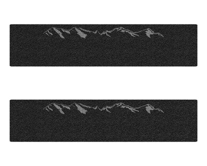 Door Sill Protection Overlays Fits 2014-2026 Chevrolet Silverado + Silverado HD by Tufskinz.com