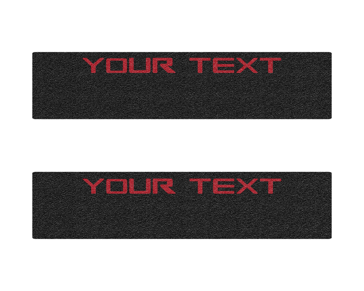 Door Sill Protection Overlays Fits 2014-2026 Chevrolet Silverado + Silverado HD by Tufskinz.com