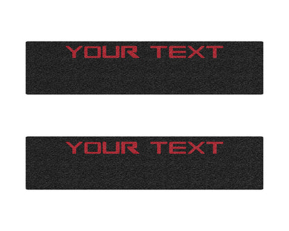 Door Sill Protection Overlays Fits 2014-2026 Chevrolet Silverado + Silverado HD by Tufskinz.com
