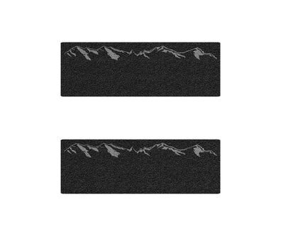 Door Sill Protection Overlays Fits 2014-2026 Chevrolet Silverado + Silverado HD by Tufskinz.com