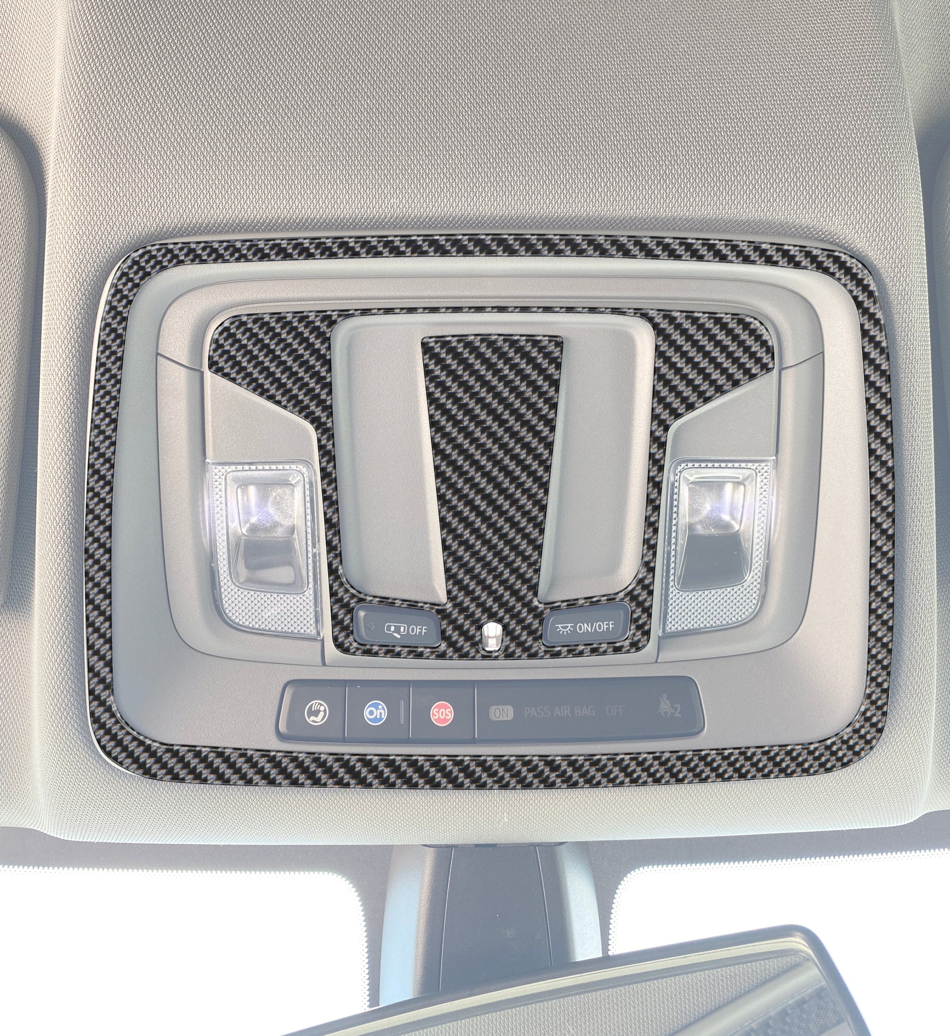 Overhead Accent Overlays Fits 2019-2024 Chevrolet Silverado by Tufskinz.com