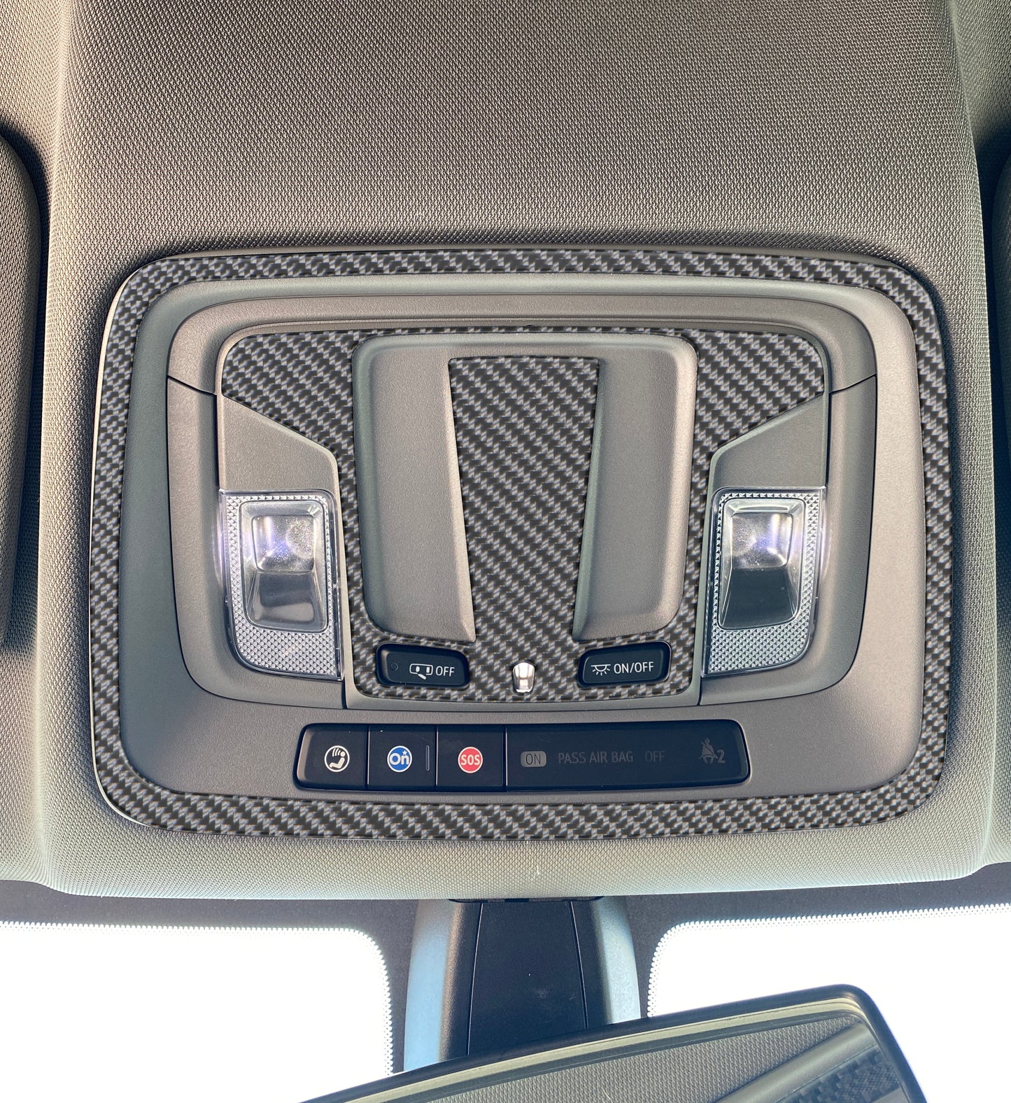 Overhead Accent Overlays Fits 2019-2024 Chevrolet Silverado by Tufskinz.com