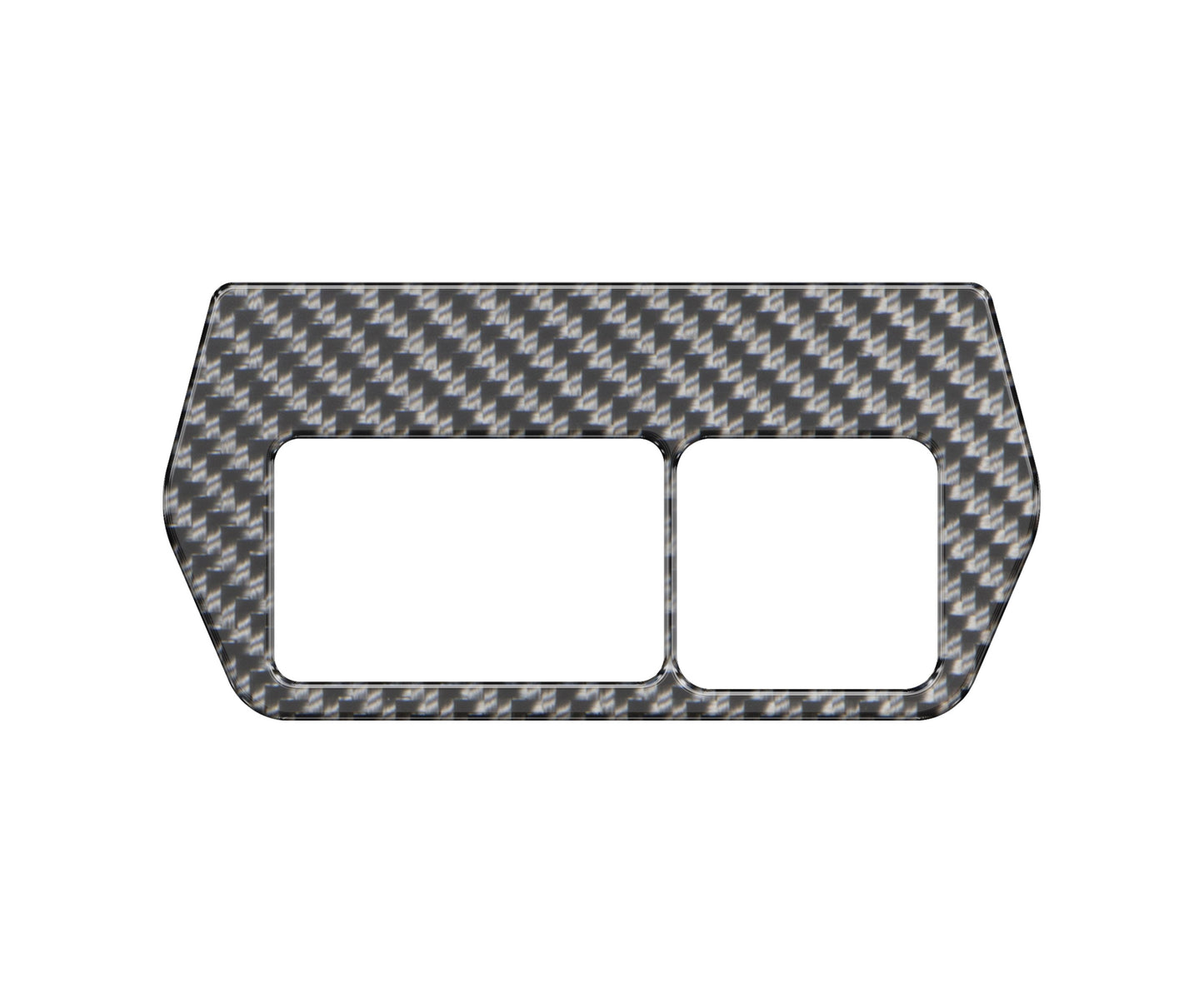 USB Center Dash Accent Overlay Fits 2019-2021 Chevrolet Silverado by Tufskinz.com