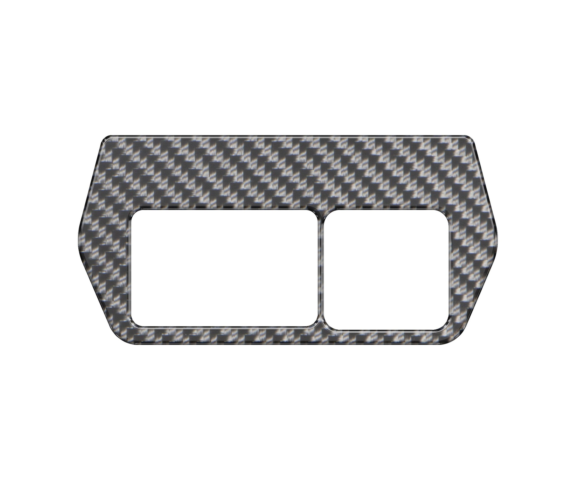 USB Center Dash Accent Overlay Fits 2019-2021 Chevrolet Silverado by Tufskinz.com