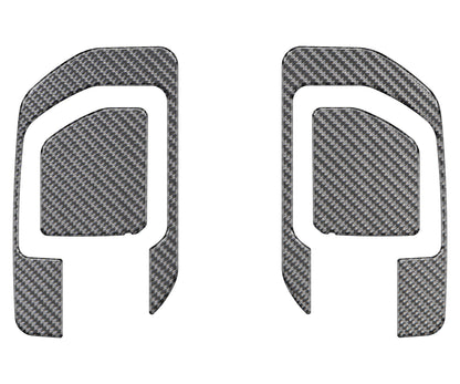 Door Handle Surround Accent Overlays Fits 2019-2021 Chevrolet Silverado by Tufskinz.com