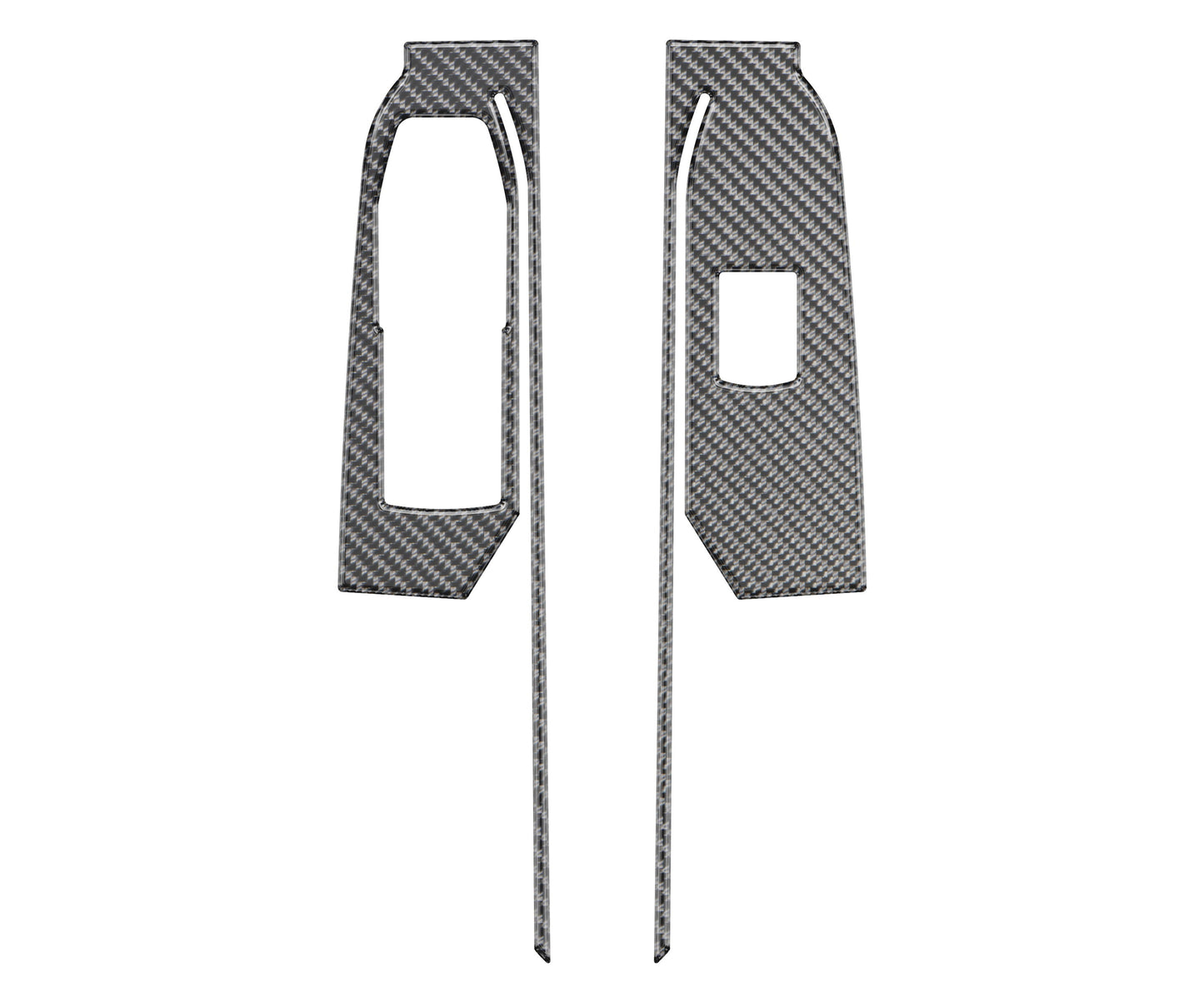 Door Switch Accent Overlays Fits 2019-2021 Chevrolet Silverado by Tufskinz.com