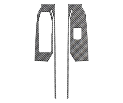 Door Switch Accent Overlays Fits 2019-2021 Chevrolet Silverado by Tufskinz.com