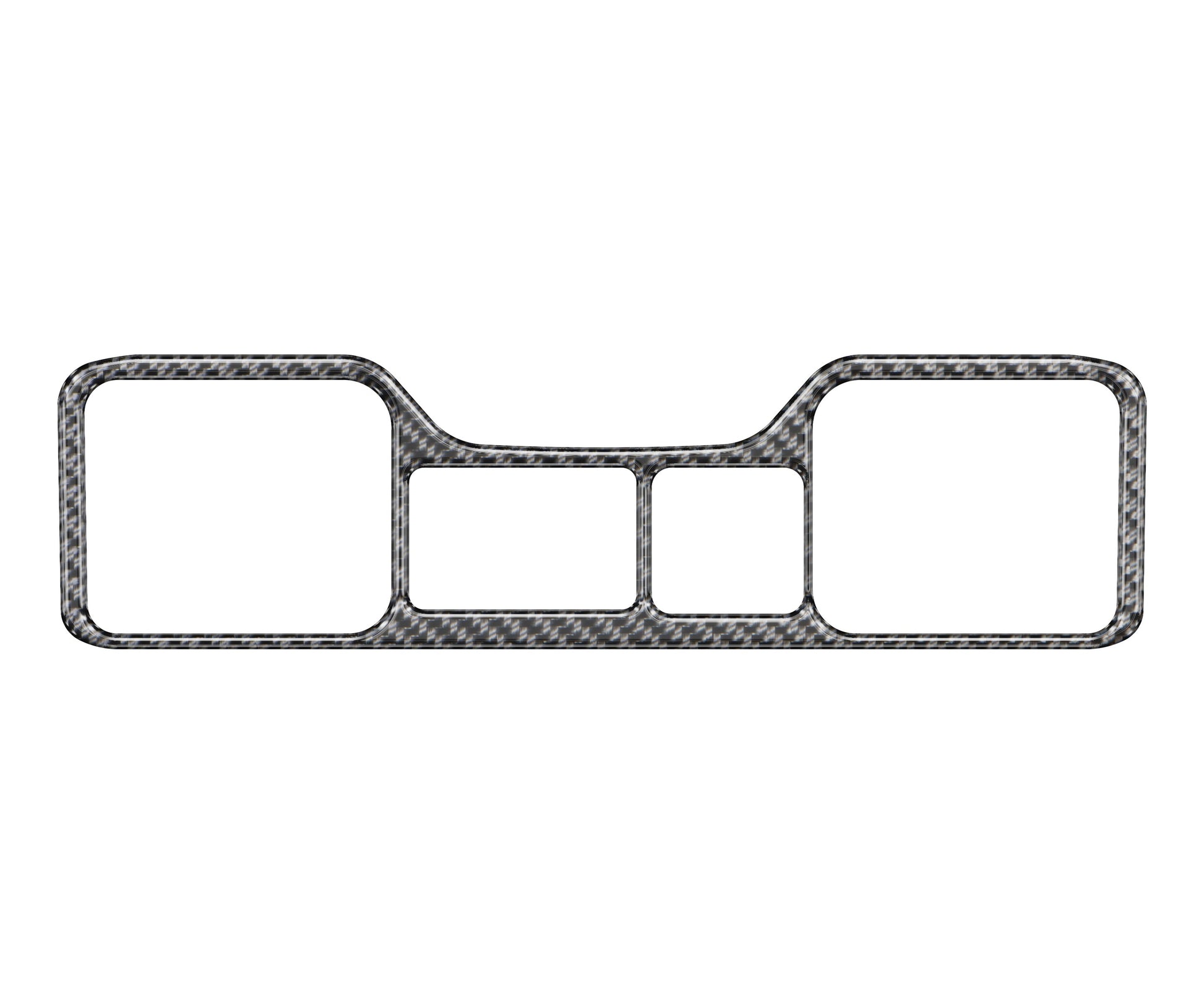 Rear USB Accent Overlay Fits 2019-2021 Chevrolet Silverado by Tufskinz.com