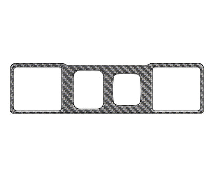 Rear USB Accent Overlay Fits 2019-2021 Chevrolet Silverado by Tufskinz.com