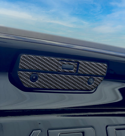 Tailgate Handle Overlays Fits 2019-2024 Chevrolet Silverado by Tufskinz.com