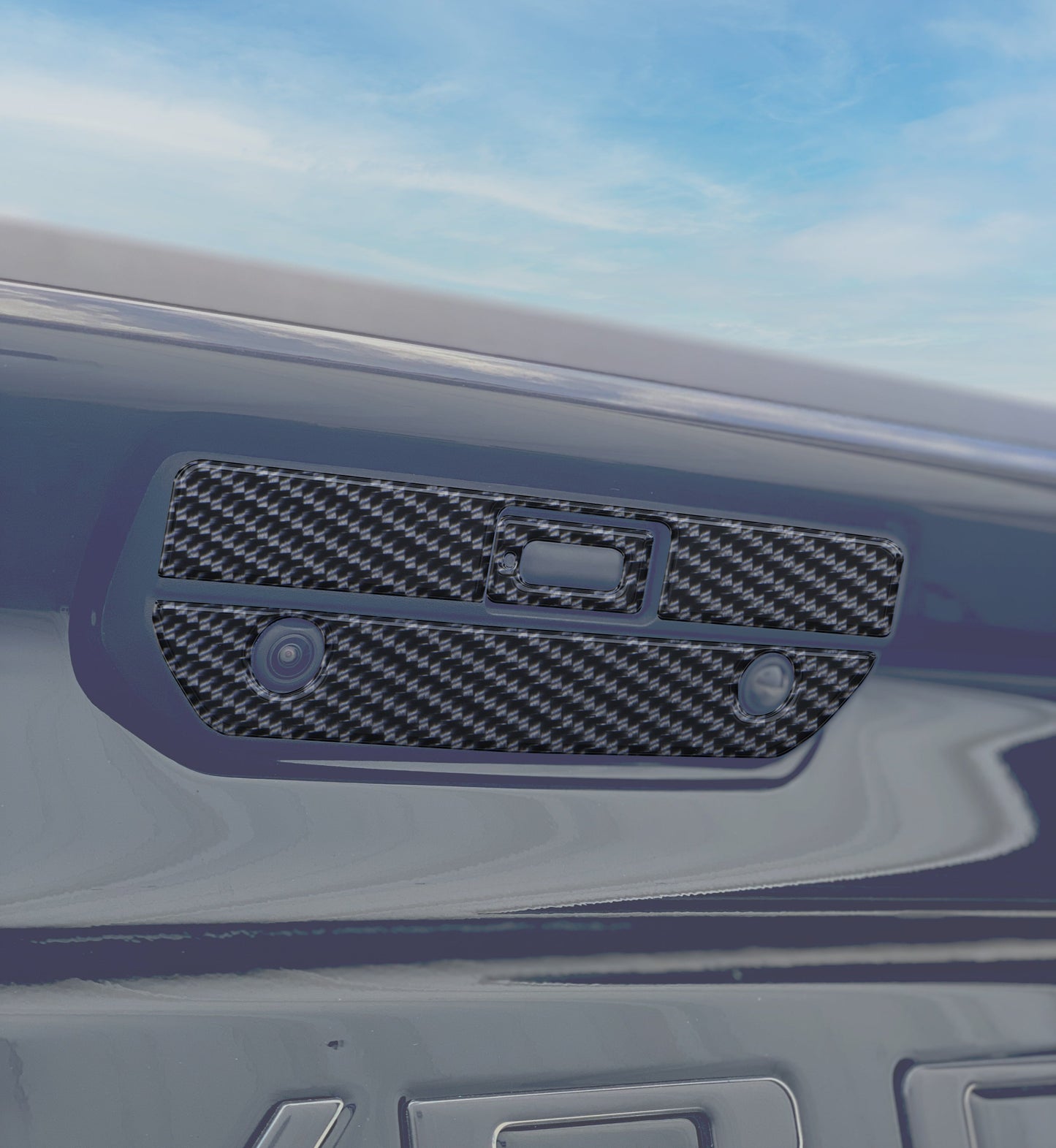 Tailgate Handle Overlays Fits 2019-2024 Chevrolet Silverado by Tufskinz.com