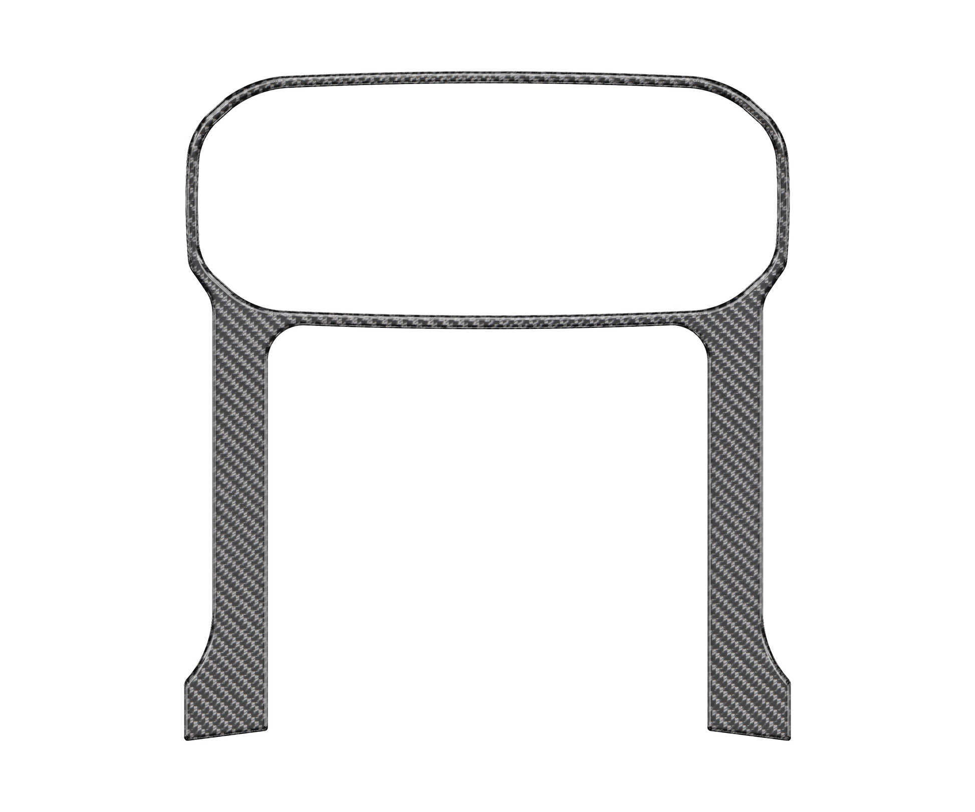 Center Console Accent Overlay Fits 2019-2021 Chevrolet Silverado by Tufskinz.com