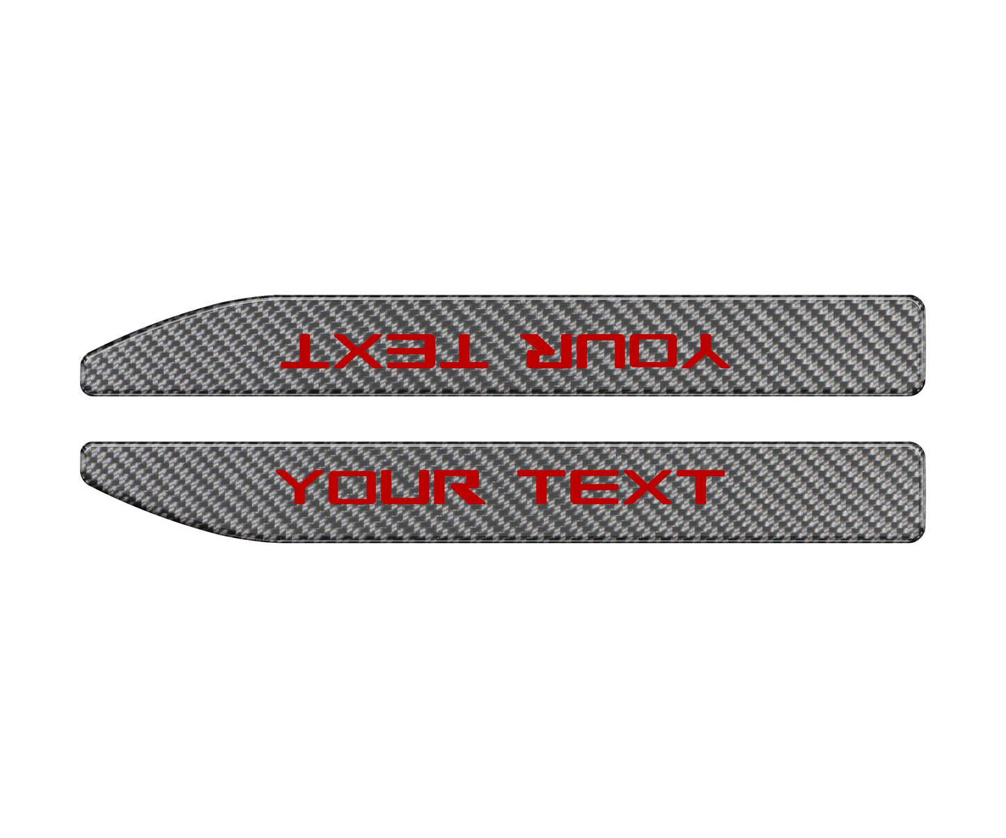 Door Sill Plate Overlays Fits 2019-2026 Chevrolet Silverado by Tufskinz.com