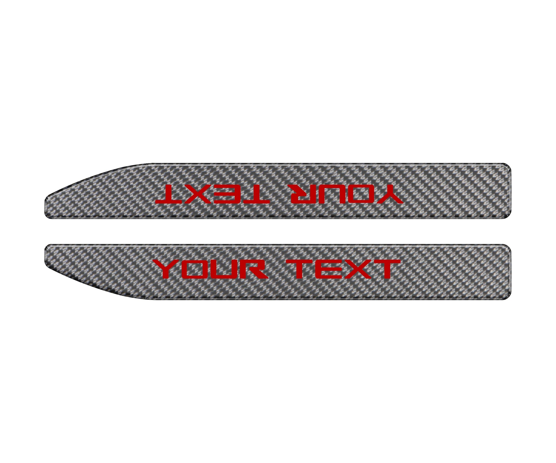 Door Sill Plate Overlays Fits 2019-2026 Chevrolet Silverado by Tufskinz.com
