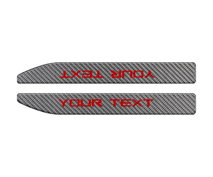 Door Sill Plate Overlays Fits 2019-2026 Chevrolet Silverado by Tufskinz.com