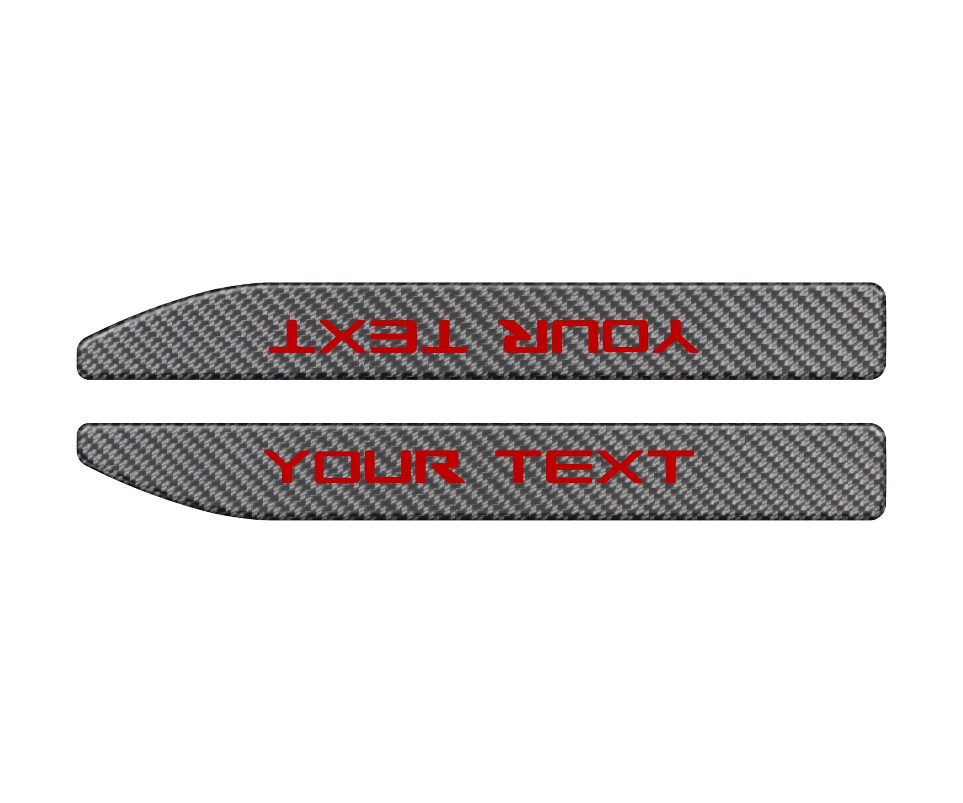 Door Sill Plate Overlays Fits 2019-2026 Chevrolet Silverado by Tufskinz.com