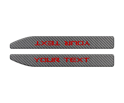Door Sill Plate Overlays Fits 2019-2026 Chevrolet Silverado by Tufskinz.com