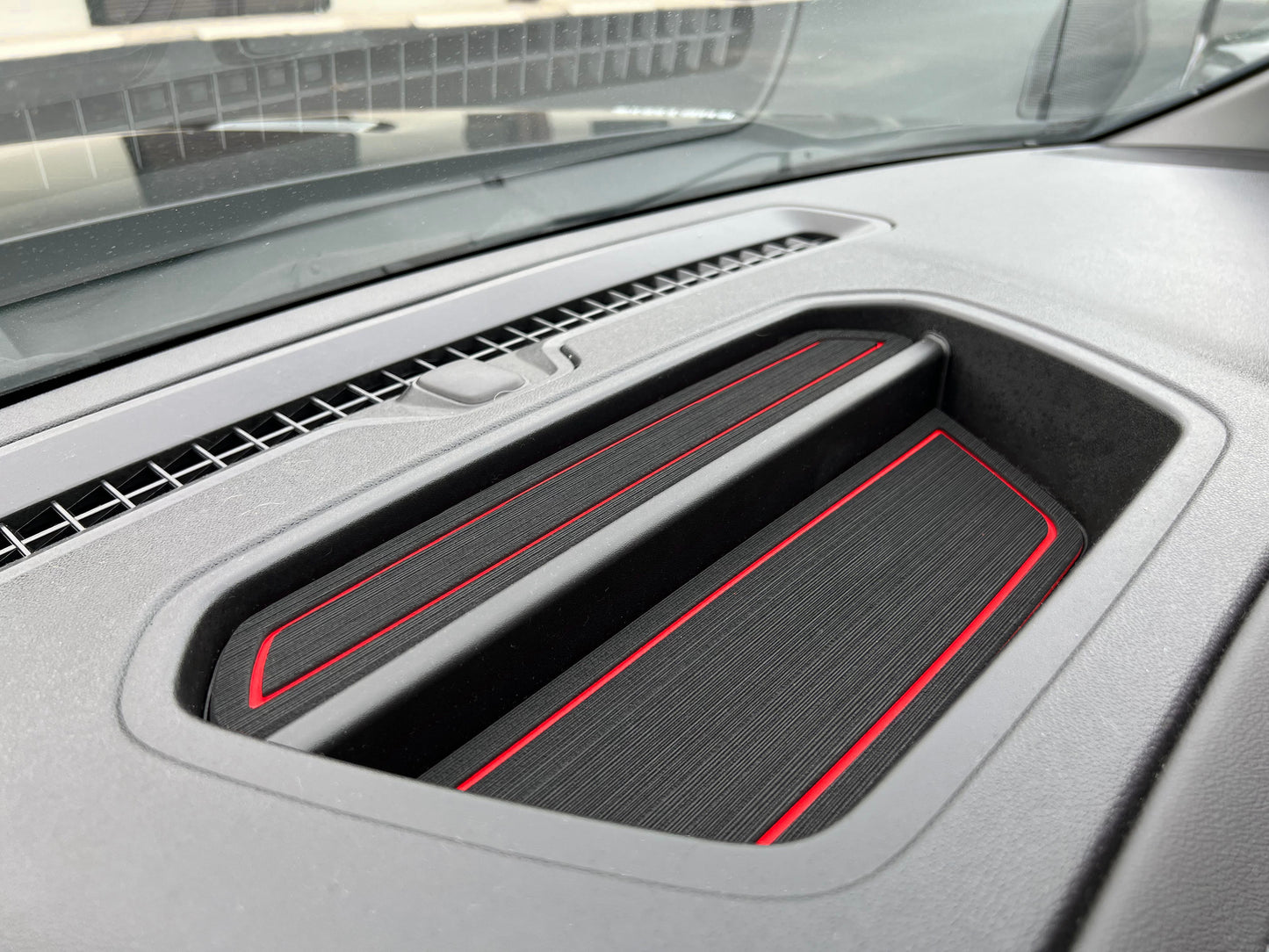 Dashboard Top Cubby Foam Inserts Fits 2019-2021 Chevrolet Silverado by Tufskinz.com
